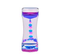 Litinliv Sablier Liquide à Hhuile, Minuterie Liquide Colorée, Jouet Apaisant, Minuteur Sensoriel Liquide, Jouet Sensoriel, Bouteille Sensorielle, Sabliers Liquide pour Activité, Détente, Apaisant (C)
