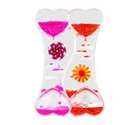 Litinliv Sablier Liquide à Hhuile, Minuterie Liquide Colorée, Jouet Apaisant, Minuteur Sensoriel Liquide, Jouet Sensoriel, Bouteille Sensorielle, Sabliers Liquide Pour Activité, Détente, Apaisant (A1)
