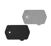 Litinliv Tapis de Évier, 2 PCS Silicone Tapis de Robinet, Tapis de Protection de Drainage pour Plans de Travail, Tapis de Séchage Multifonctionnel pour Protéger Les Cuisines et Salles de Bain