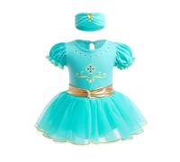Lito Angels Deguisement Costume Robe Princesse avec Bandeau pour Bebe Filles Taille 3-6 mois (étiquette en tissu 60)
