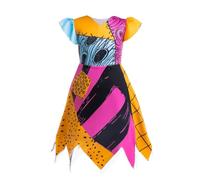 Lito Angels Deguisement Costume Robe Sally pour Enfants Filles Taille 10-11 ans, Orange (étiquette en tissu 160)