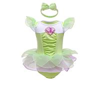 Lito Angels Deguisement Fée Clochette avec Bandeau pour Bebe Filles Taille 3-6 mois