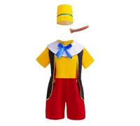 Lito Angels Déguisement Héros Garçon avec Chapeau et Nez, Taille 2-10 ans | Costume Robe, Tailles S, M, L, XL disponibles