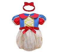 Lito Angels Deguisement Princesse avec Bandeau pour Bebe Filles Taille 0-3 mois (étiquette en tissu 50)