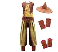Lito Angels Deguisement Raya et le Dernier Dragon Costume pour Enfant Filles, Taille 11-12 ans, Ensemble B avec Chapeau (étiquette en tissu 150), Multicolore