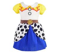 Lito Angels Deguisement Robe Enfant Fille, Anniversaire Fete Carnaval Cowgirl Costume Vetement Ete, Taille 6-12 mois (étiquette en tissu 70)