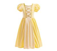 Lito Angels Deguisement Robe la et la Bête Princesse pour Enfant Fille Taille 10-11 ans, Jaune (étiquette en tissu 150)