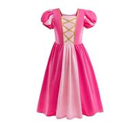 Lito Angels Deguisement Robe Princesse au Bois Dormant avec Accessoires pour Enfant Fille Taille 18-24mois, Rose chaud (étiquette en tissu 86)