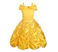 Lito Angels Deguisement Robe Princesse Enfant Fille, Costume la et la Bête, Taille 12-18 mois, Jaune, A