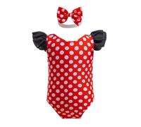 Lito Angels Maillot de Bain à Volants 1 Piece pour Bébé Filles Taille 9-12 Mois