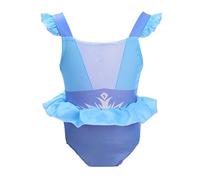 Lito Angels Maillot de Bain Princesse Elsa 1 Piece pour Enfant Fille Taille 6 Ans, Bleu