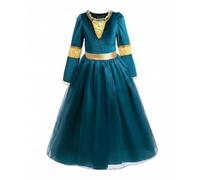 Lito Angels Robe de princesse médiévale pour fille de 2 à 3 ans Vert