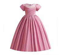 Lito Angels Robe Demoiselle d'honneur Ceremonie Mariage Noël pour Enfant Filles Taille 7-8 Ans, Rose poudré