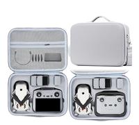 Lito X1 / Lito 1, étui rigide de voyage pour accessoires DJI Lito X1/Lito 1, sac de rangement portable, sac de transport de protection pour télécommande DJI RC 2/RC-N3 et hub de charge, gris, Simple