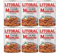 Litoral : ragoût pois chiches Madrileño - 440 g - Lot de 6 boîtes