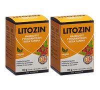 LITOZIN Poudre de Cynorrhodon 2x130 g