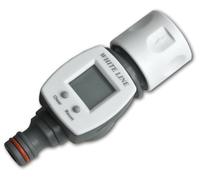 litre / gallon cascades de jardin contre mètre avec adaptateur connecteur rapide lcd +