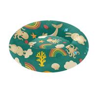 Lits chauds et doux pour chatons de taille moyenne Motif animaux marins et terrestres