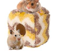 Lits chauds pour petits animaux - Fournitures pour animaux de compagnie mignons, accessoires de cage pour hamster, lit, maison, intérieur et extérieur | Maison intérieure et extérieure pour chinchilla