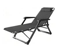 Lits de Camp Extra Larges avec Matelas, Robuste avec Sac de Transport, Dossier Réglable, Facile à Installer, Lit Pliant pour la Randonnée, L'intérieur, la Sieste au Bureau