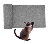 Lits de Chats, Chat grattant Tapis tobmnable grimpant Chat gratter de Chat Auto-adhésif scratateur de Mur de Chat pour étagères d'arbres Meubles de canapé Protecteur Gris Clair 78,7 * 15,8 Pouces