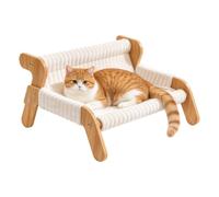 Lits Griffoirs pour Chats Vivant en Intérieur Meuble À Gratter | Coussin Griffoir Chat Pour Chaton Exercice Grimper Maison Intérieur Extérieur Sous-Sol UN