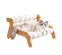 Lits Griffoirs pour Chats Vivant en Intérieur Tapis à Griffer Interactif | Lit de Détente à Griffer Chat Pour Petit Moyen Grand Sous-Sol Maison Intérieur Extérieur Exerc B