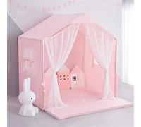 Lits pour animaux de compagnie mignon lit pour chat amovible rose tente maison chien lit intérieur confortable chaton princesse matelas chien chenil fournitures pour animaux de compagnie (couleur :
