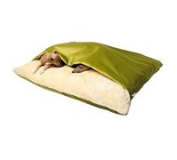 Lits pour animaux domestiques grande niche hiver chaud nid de chat sac de couchage amovible et lavable tapis de couchage fournitures pour animaux de compagnie coussin pour chien grande maison canapé