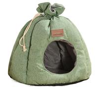 Lits pour chats d'intérieur - Avec nos lits pour chats d'intérieur, pliable pour chats | Niche d'hiver portable antidérapante, fournitures pour animaux souples et lavables