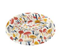 Lits pour chien en forme de champignon antidérapant et moelleux pour animaux de compagnie de très petite taille