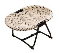 Lits pour chiens, portables, pliables - 1200 g, 57 cm et lits pour enfants antidérapants, hamacs, lits surélevés pour animaux de compagnie, chats, chiots, pour dormir et se reposer en dehors du