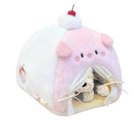 Lits pour poupées - Ensemble de meubles miniatures, lit tente pour poupées, pour filles, garçons en peluche, jeu imaginatif pour chambre, salon ou bureau