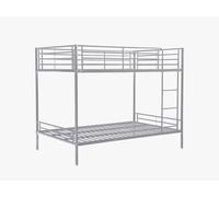 Lits superposés - 2 x 120 x 190 cm - Argent - DUOTIS