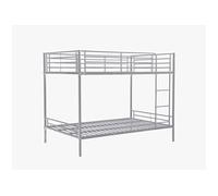Lits superposés - 2 x 120 x 190 cm - Argent - DUOTIS