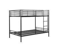 Lits superposés - 2 x 120 x 190 cm - Noir - DUOTIS II