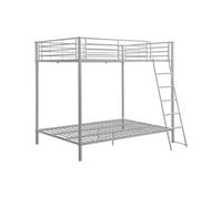 Lits superposés 2 x 140 x 190 cm - Argent - GEMINI III