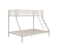 Lits superposés - 90 et 140 x 190 cm - Acier - Beige - ELEVATIO III