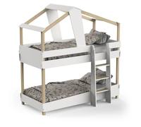 Lits Superposés 90x200 Cm Blanc