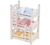 Sylvanian Families - Les Lits Superposés À 3 Couchettes Bébés