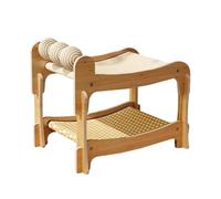 Lits Superposés Chats Hamac 2 en Bois Respirant et Lavable