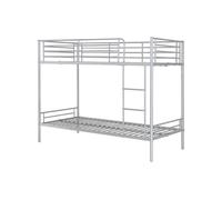 Lits superposés DUOTIS II - 2 x 90 x 190 cm - Argent