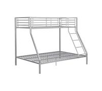 Lits superposés ELEVATIO IV - 90 et 140 x 190 cm - Acier - Argent