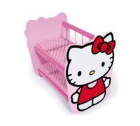Lits superposés en Bois pour poupées 44,5 x 29 x 40 cm - Set Jouet Fille pour Hello Kitty + 1 Carte Tigre