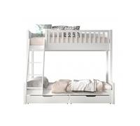lits superposés familial et 2 tiroirs assortis Gris G