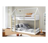 Lits Superposés Montessori - Gamme Oscar Blanc 90X190