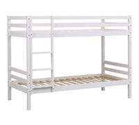 Happy Garden Lits superposés Blanc Ambre, pour Enfants, accueillant Deux Matelas de Dimensions 190x90cm