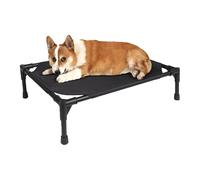 Lits surélevés pour chiens - Lits d'extérieur pour chiens | Lits pliables pour animaux domestiques | Lits surélevés 2 en 1 avec auvent amovible | Tente imperméable séparable pour animaux de compagnie