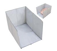 Litter Box Enclosure - Waterproof Cat Litter Pee Splash Cover, Foldable Anti-Leakage Protector | Indoor Hygiene Prevention for Apartment House Living Room Small Medium Large