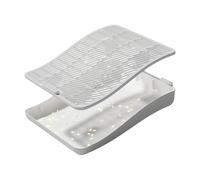 Litter Box Ramp, Litter Catching Step for Small Medium Large Cats, Pet Kitten Waste Collection Stairs, Elderly Cat Sofa Apartment Balcony Terrace
